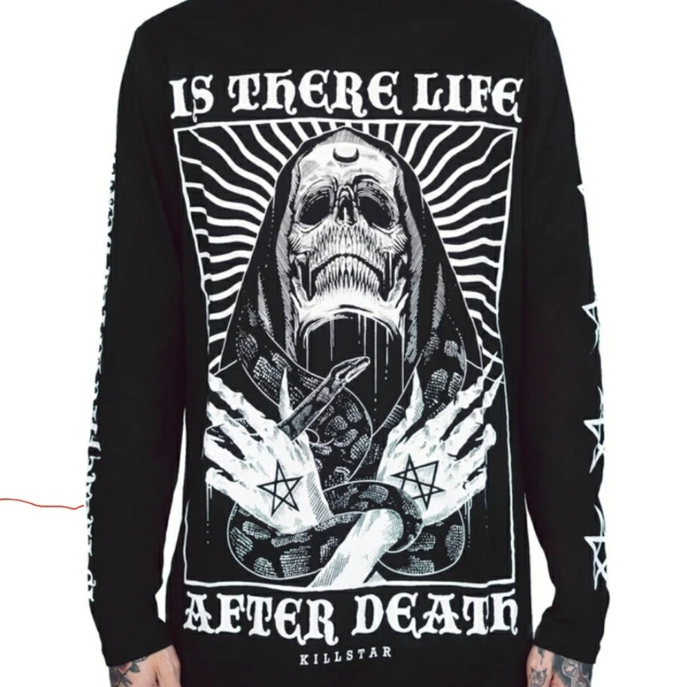 Afterlife long sleeve top.